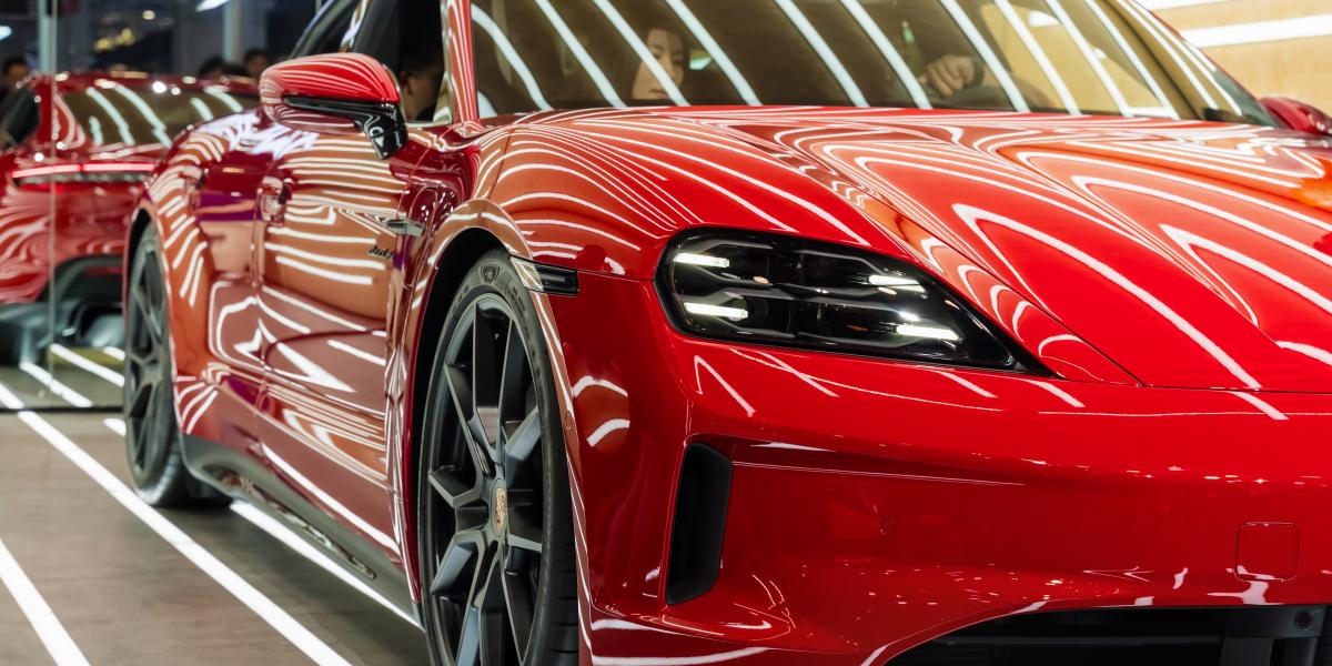 Egy Porsche Taycan GTS. Képünk illusztráció. 