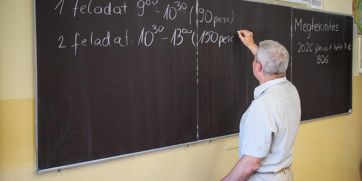 Érettségi vizsga a budapesti Berzsenyi Dániel Gimnáziumban május 4-én 