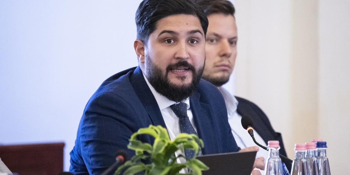 Radics Béla a Fővárosi Közgyűlés ülésén 2025. október 29-én