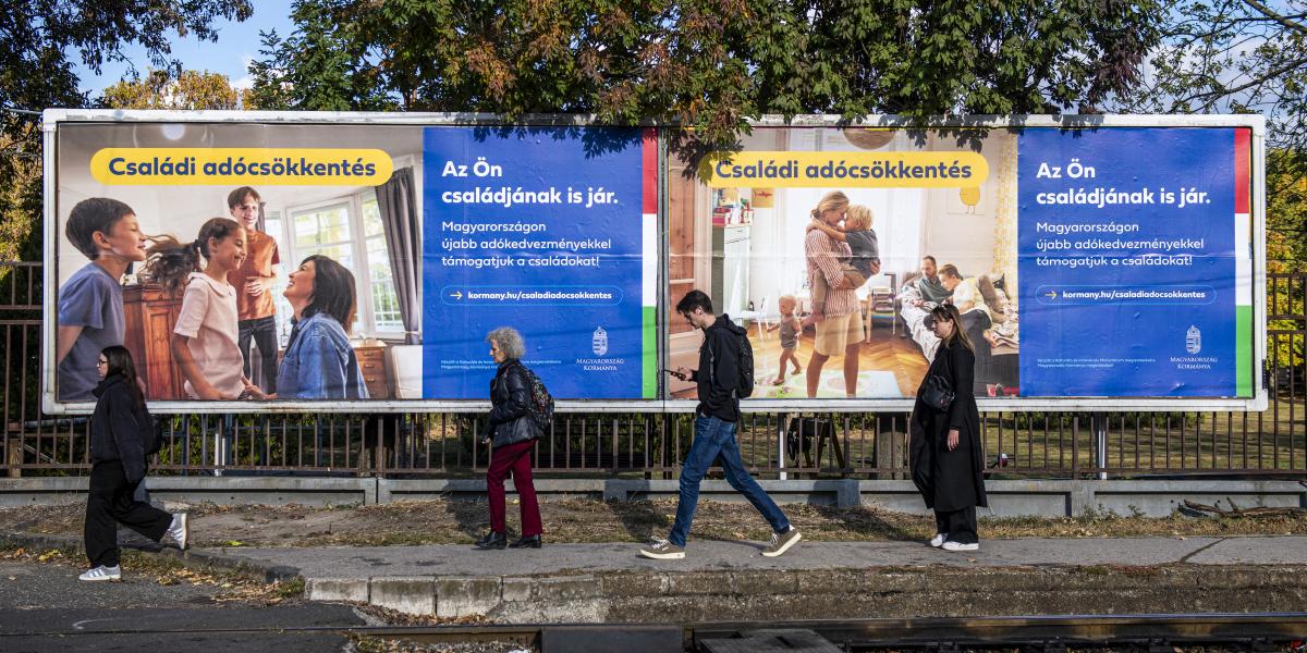 A családi adókedvezmények szépítik a magyar összképet
