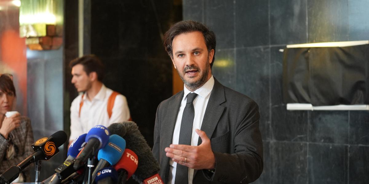 Heorhij Tihij ukrán külügyminisztériumi szóvivő