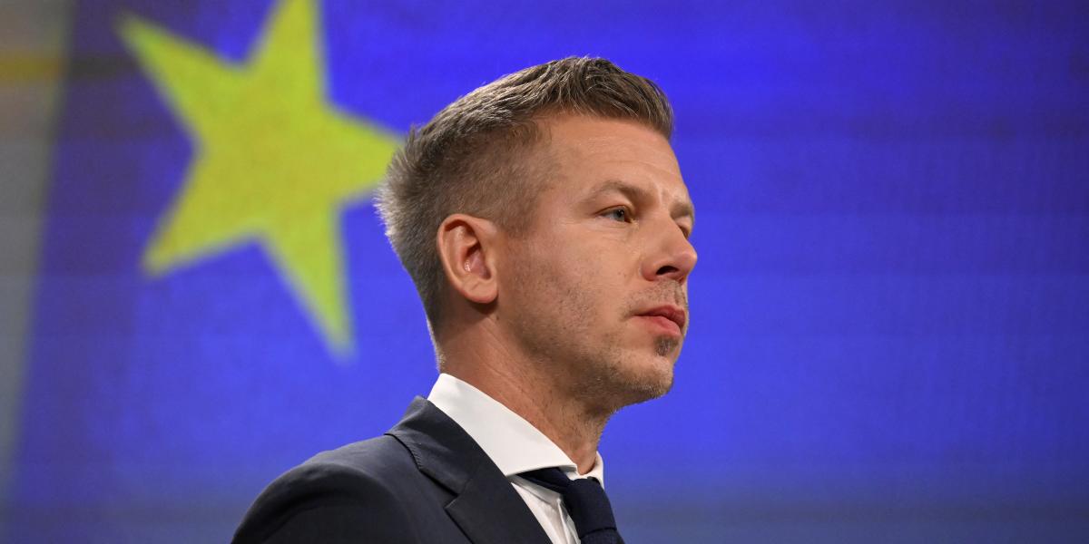 Magyar Péter Brüsszelben május 29-én 