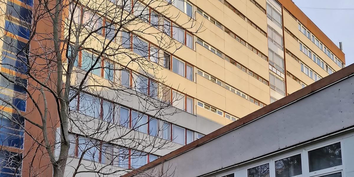 A kollégium épülete