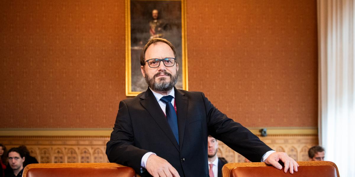 Kármán András pénzügyminiszter