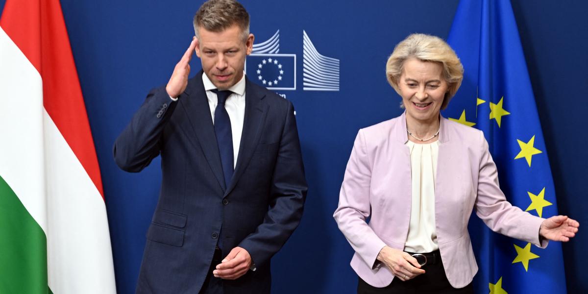 Több mint hatezermilliárd forintról állapodott meg Ursula von der Leyen és Magyar Péter