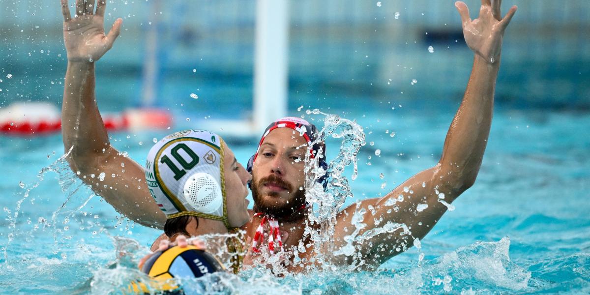 Két magyar, a mecset eldöntő Vígvári Vendel az FTC, míg Zalánki Gergő, a görög Olimpiakosz játékosának vízicsatája