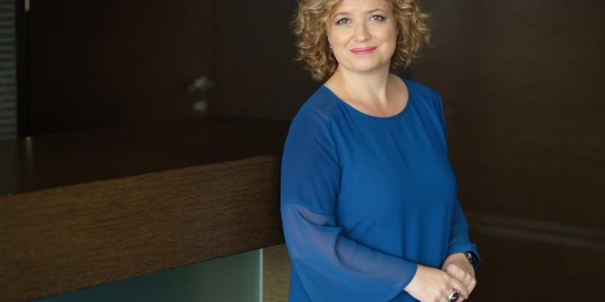Grósz Judit közmédia megújításáért felelős miniszteri biztos.