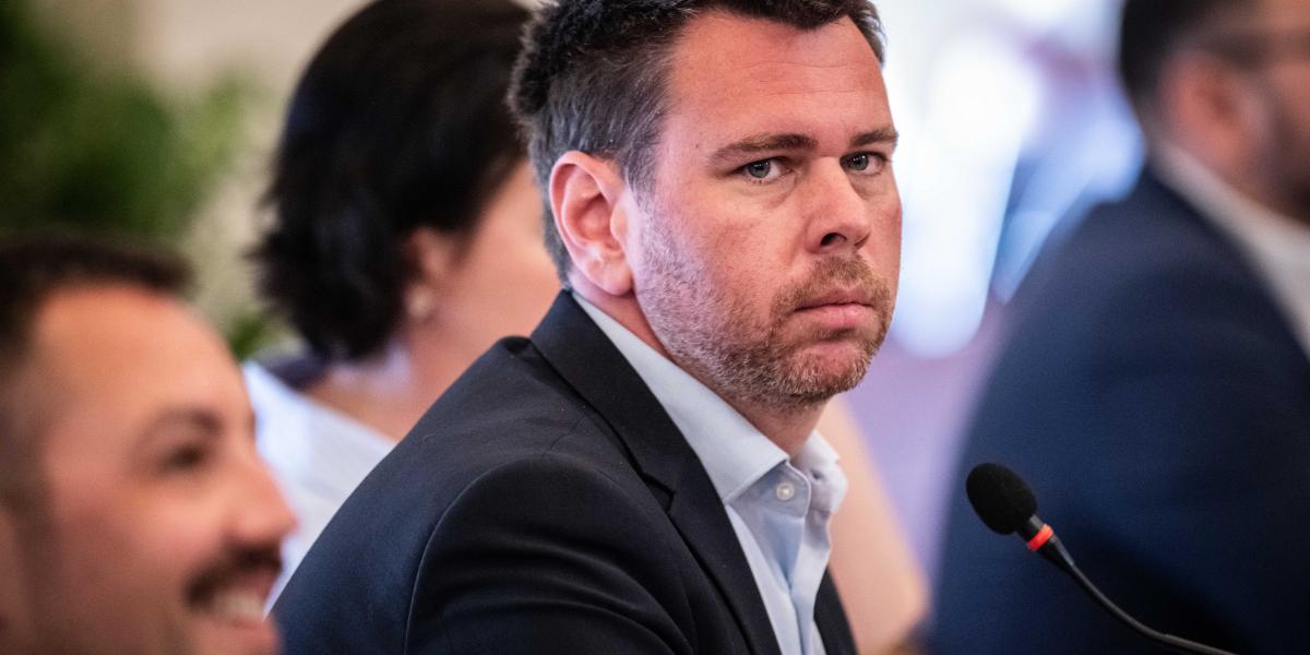 Vitézy Dávid 2025. június 30-án.