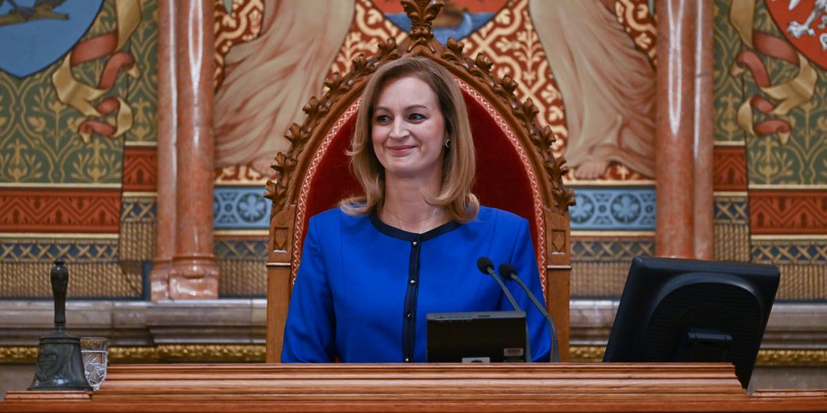 Forsthoffer Ágnes, az Országgyűlés elnöke
