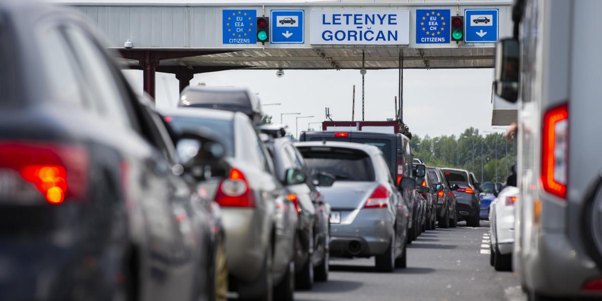 Torlódás az M7-es autópályán (képünk illusztráció).