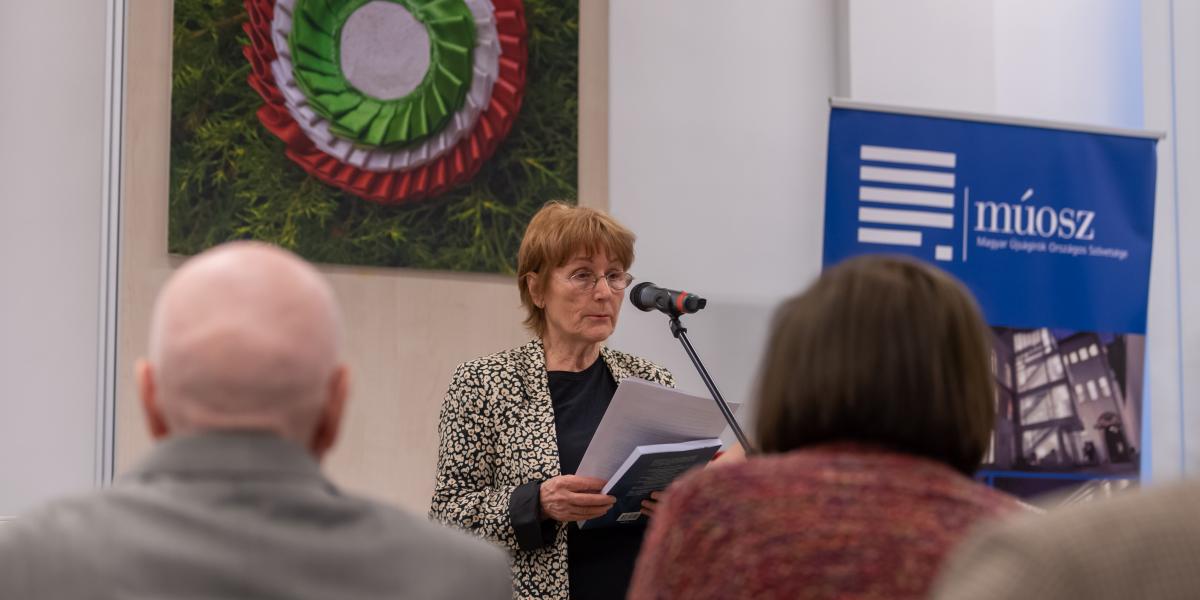 Kocsi Ilona MÚOSZ-elnök - Korábbi felvétel 