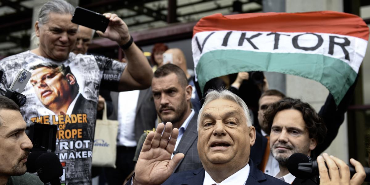 Orbán Viktor, a Fidesz elnöke a  megújulást ígérő pártkongresszus előtt