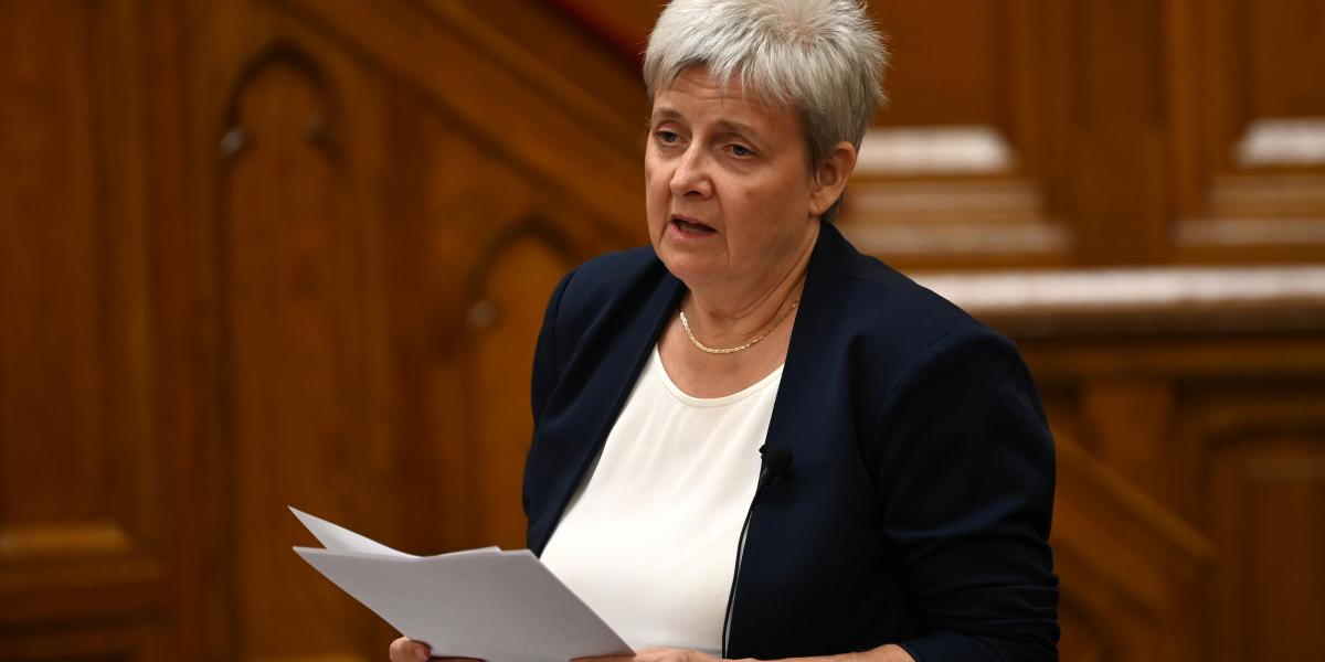 Lannert Judit oktatási és gyermekügyi miniszter