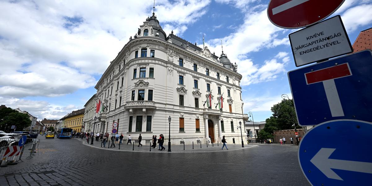 A Szociális és Családügyi Minisztérium épülete 