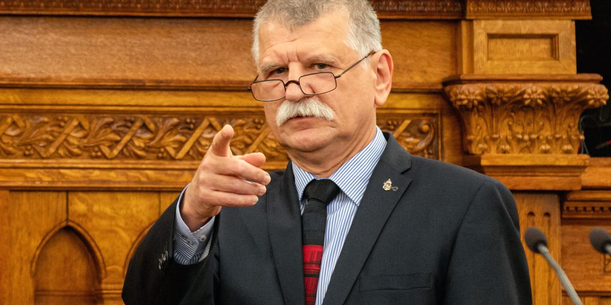 Kövér László volt házelnök – korábbi felvétel