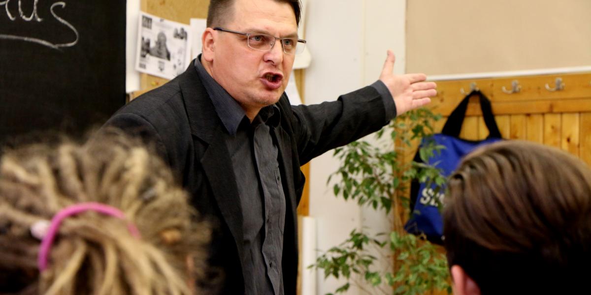 Klamm tanár úr agresszív (Fandl Ferenc)