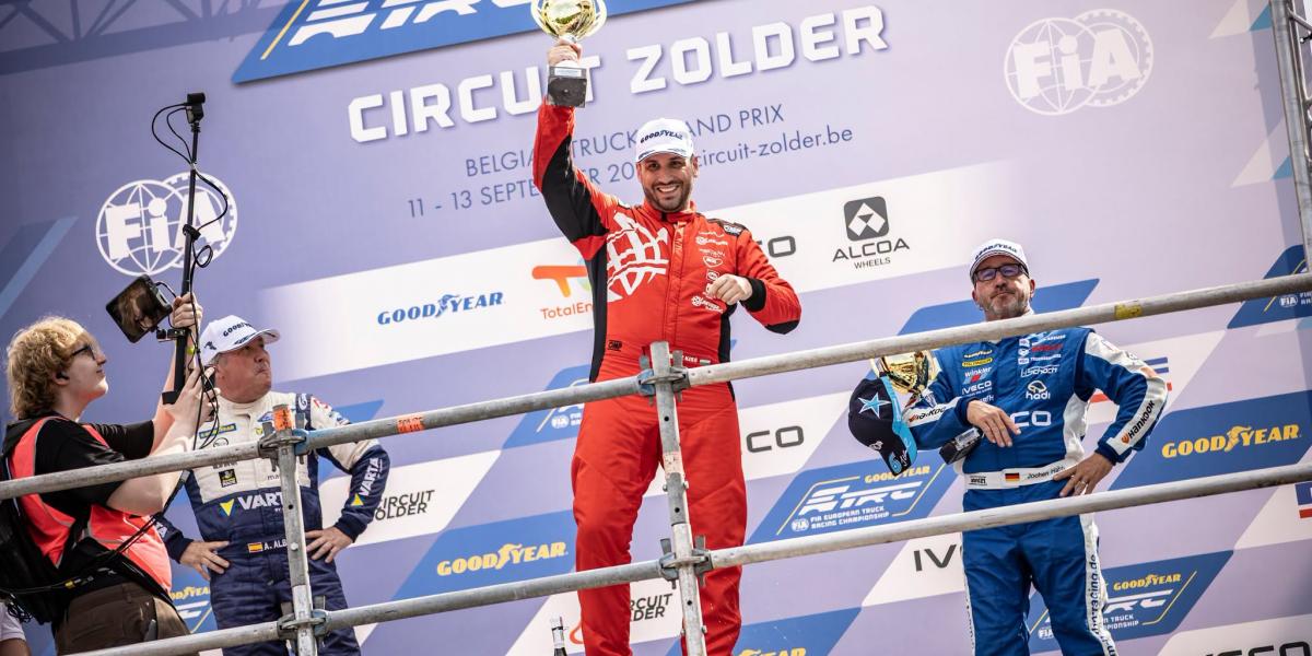 Kiss Norbert újra futamgyőzelmet ünnepelhetett
