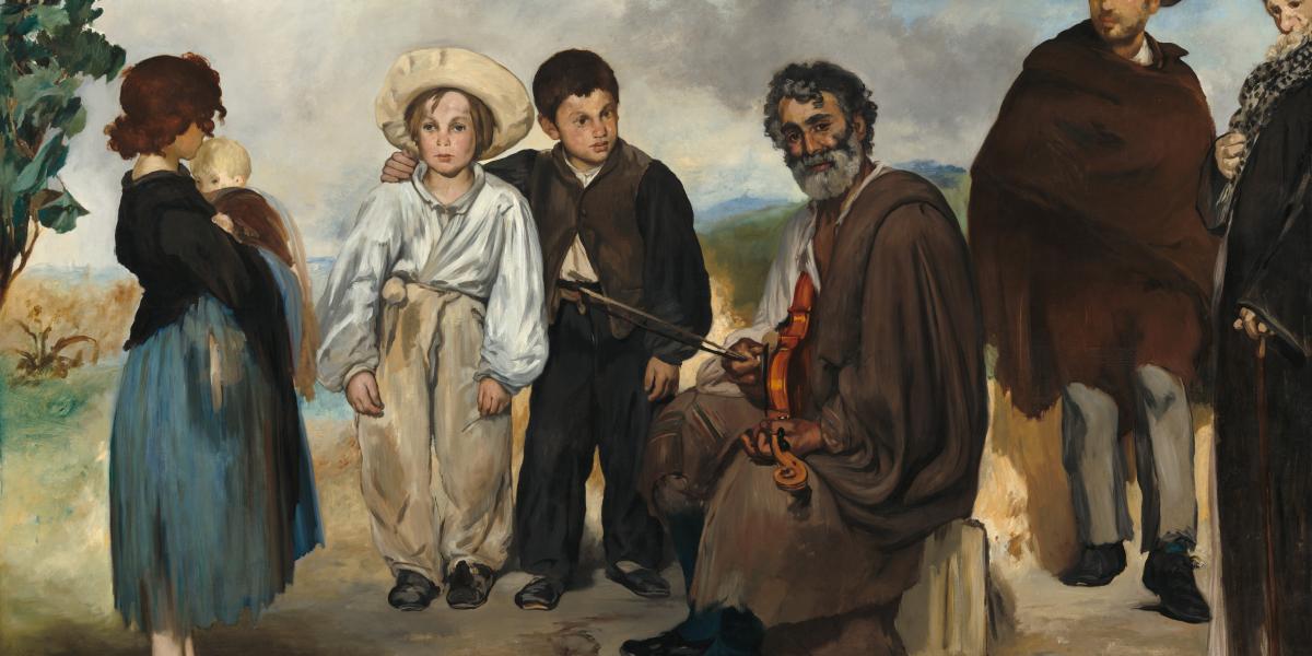 Édouard Manet: Az öreg muzsikus