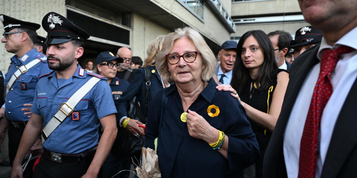 Giulio Regeni édesanyja és testvére is jelenvoltak az ítélethirdetésnél