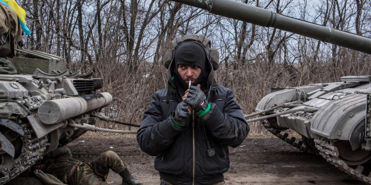 Debaltseve/Ukrajna ENSZ békefenntartókat kértek a fegyverszünet betartatásához
Fotó: Brendan Hoffman/Getty Images 