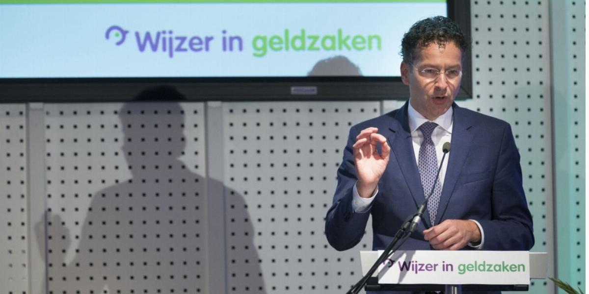 Jeroen Dijsselbloem, az Eurogroup vezetője is elégedett a megállapodással FOTÓ: EUROPRESS/GETTY IMAGES/MICHEL PORRO