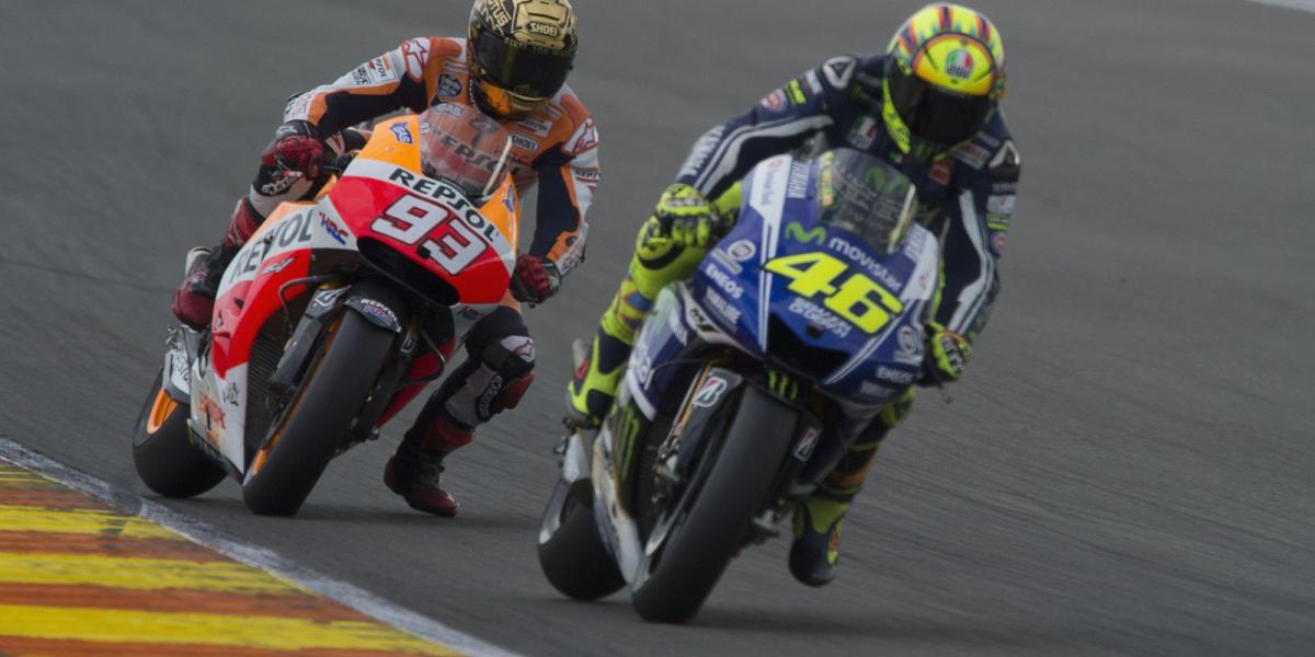 A riválisok: Marquez és Rossi FOTÓ: EUROPRESS/GETTY IMAGES/MIRCO LAZZARI