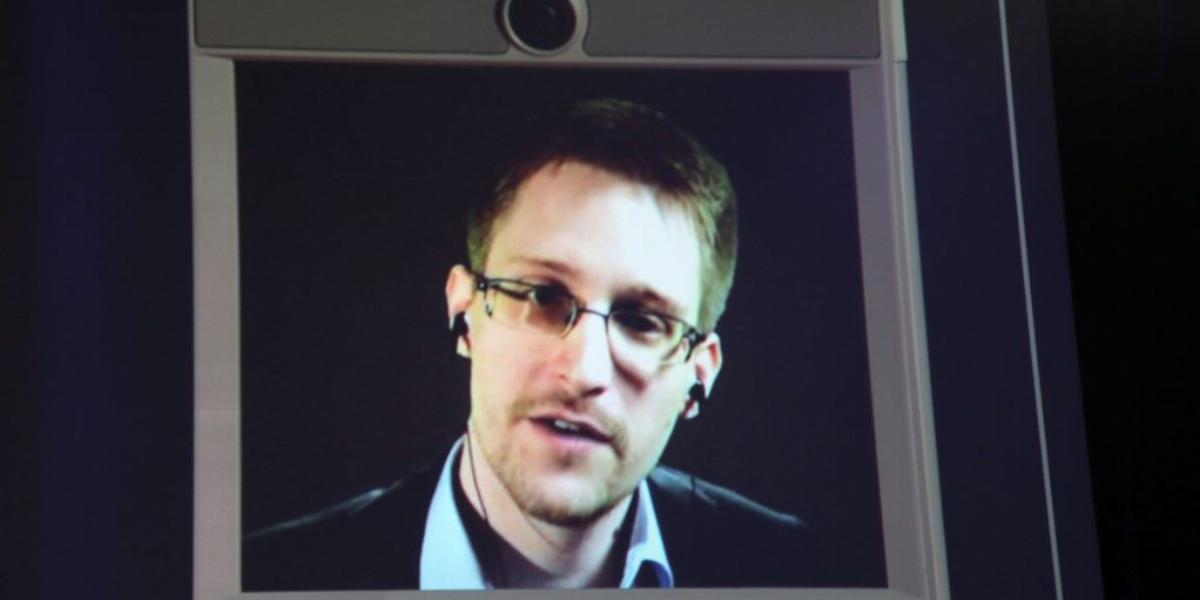 A Twitteren jelentkezett Snowden, nehogy elfelejtse a világ FOTÓ: EUROPRESS/GETTY IMAGES/STEVEN ROSENBAUM