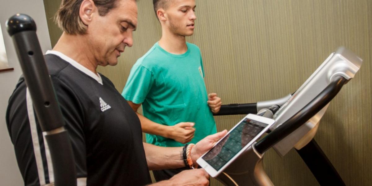 Garami Zsolt munkájának is köszönhető, hogy a Haladás játékosainak erőnléte kiváló FORRÁS: RANGADÓ/VÁGVÖLGYI BÁLINT