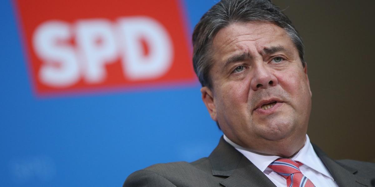 Sigmar Gabriel FOTÓ: Sean Gallup/Getty Images