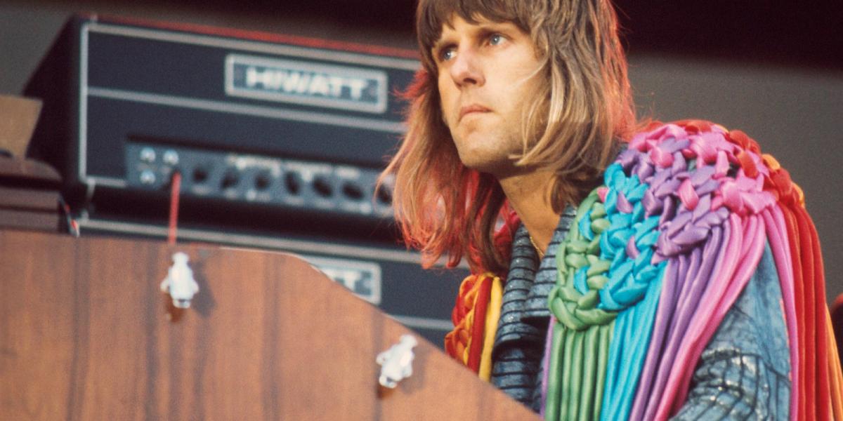 Keith Emerson 1972-ben - Fotó: Michael Putland/Getty Images