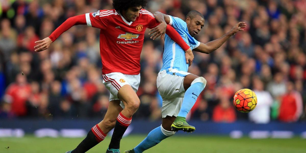 Ismét nagy csata várható Fellaini (balra) és Fernandinho között
FOTÓ: EUROPRESS/GETTY IMAGES/MARK LEECH