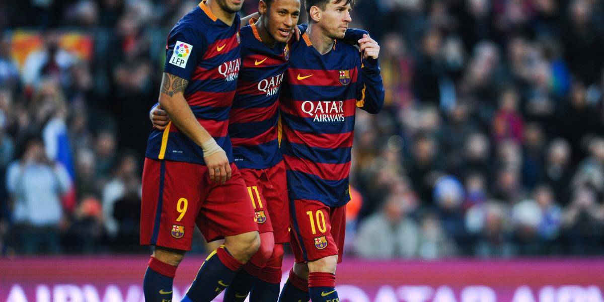 Suarez, Neymar és Messi. FOTÓ: David Ramos/Getty Images