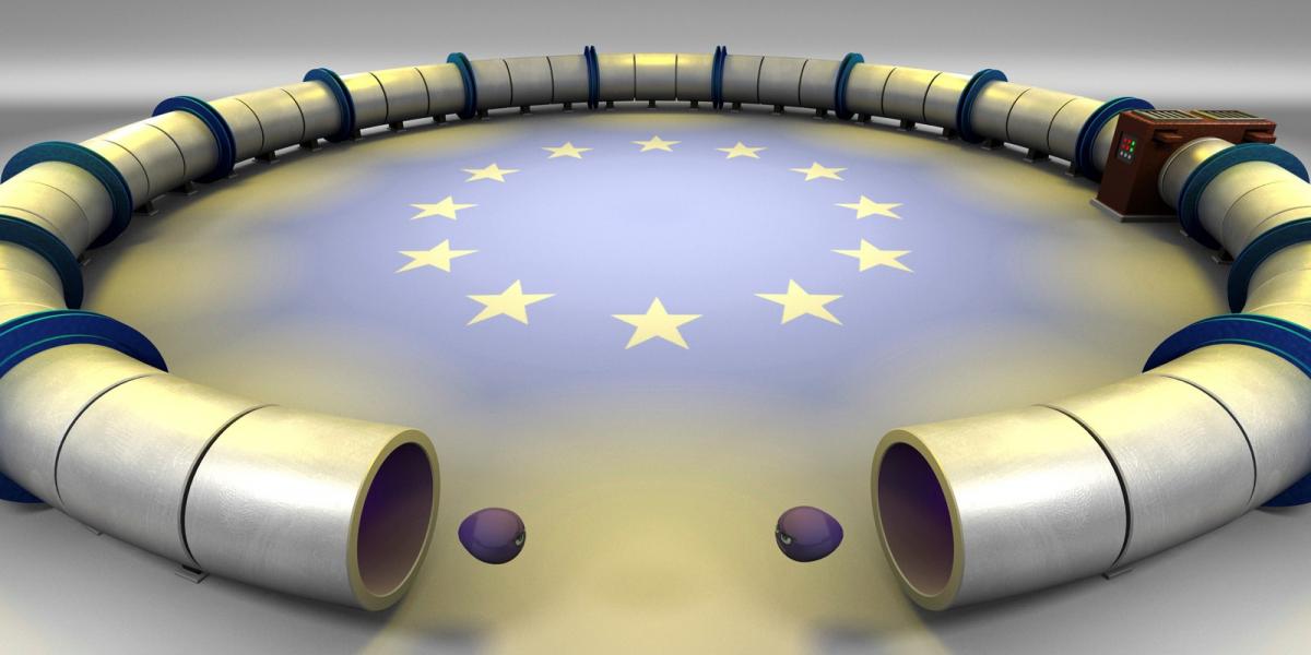 Large Hadron Collider ring - Illusztráció/Thinkstock