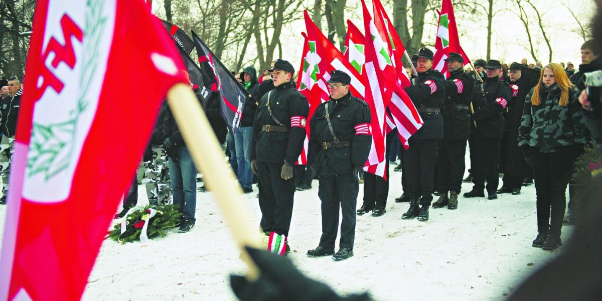 A két évvel ezelőtti, 2012. februári „becsület napi” megemlékezés” – visszatérő problémák FOTÓ: BIELIK ISTVÁN