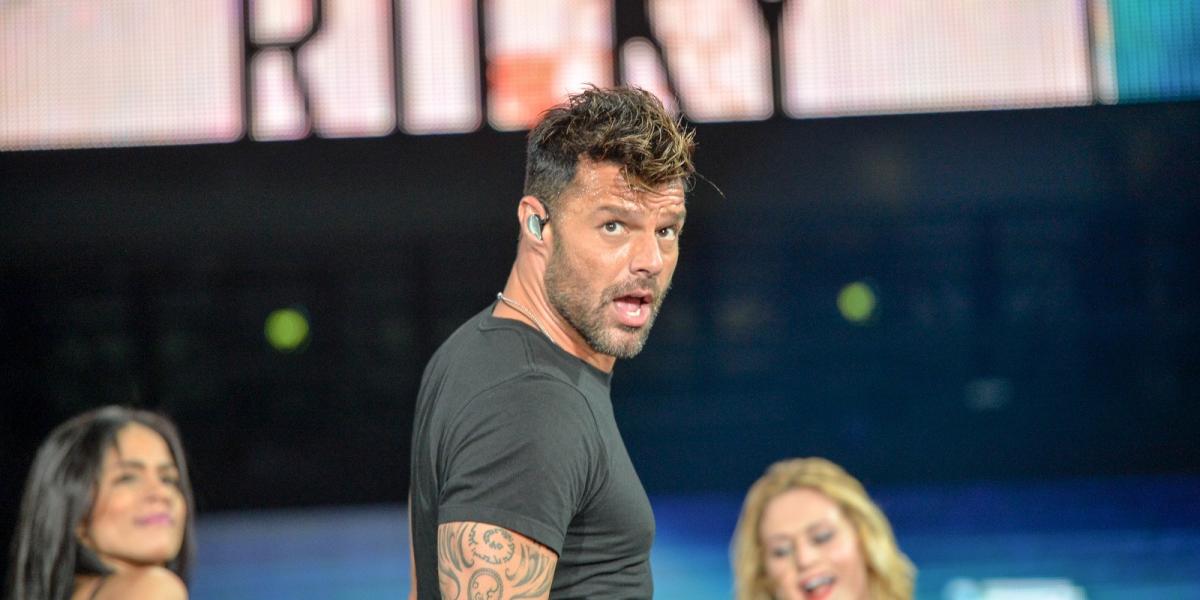 Ricky Martin itt a színpadon - Fotó: Rodrigo Varela/Getty Images