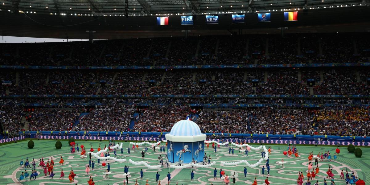 Egészen káprázatos megnyitóünnepségnek adott otthont a párizsi Stade de France FOTÓ: EUROPRESS/GETTY IMAGES/PAUL GILHAM