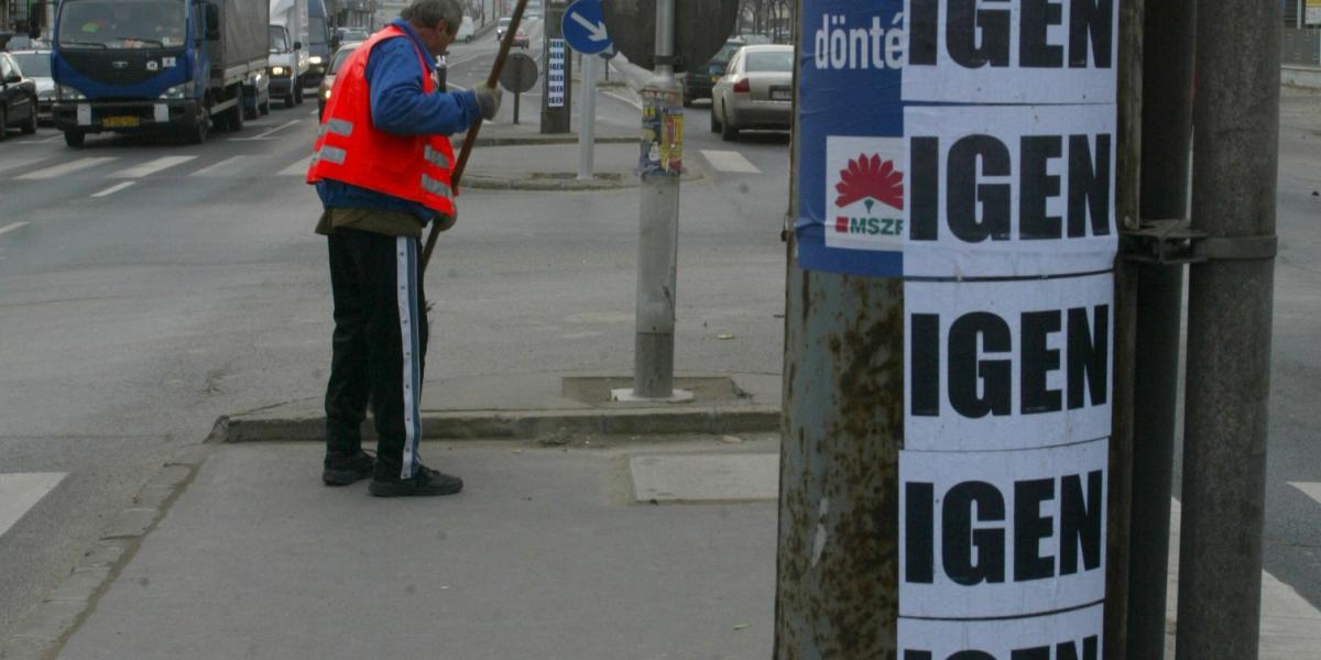 Orbán Viktor nemet mondott, így a pártok hirdetései nem jelennek majd meg a közutak mentén FOTÓ: K2 PRESS