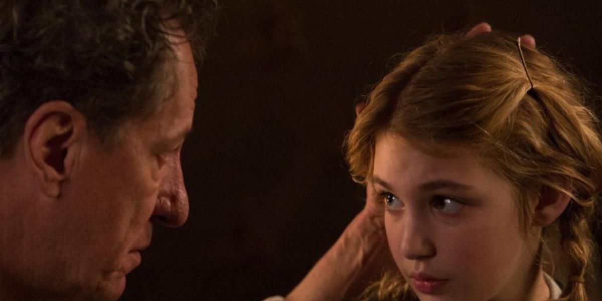 Geoffrey Rush és Sophie Nélisse A könyvtolvaj című második világháborús filmben FORRÁS: INTERCOM