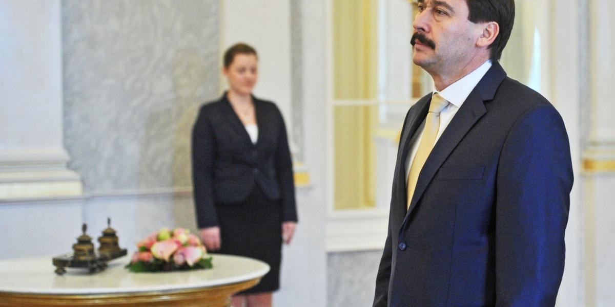 ELNÖKI TÉVEDÉSEK Áder János köztársasági elnök még azokban a témákban is hibázott, amelyeknek kiemelt figyelmet szentel FOTÓ: NÉ