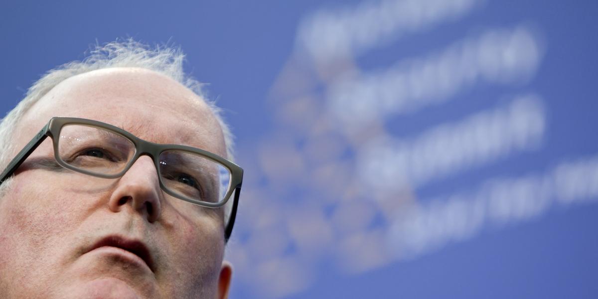 Frans Timmermans  FOTÓ: AFP