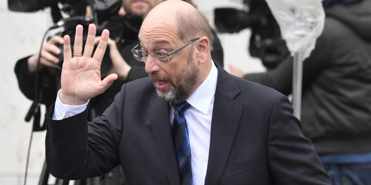 Martin Schulz ellenzi, hogy a miniszteri listáról is legyen pártszavazás Fotó: AFP/John Macdougall