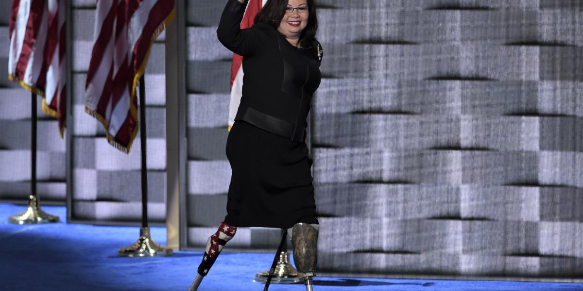 Tammy Duckworth. Fotó: SAUL LOEB / AFP