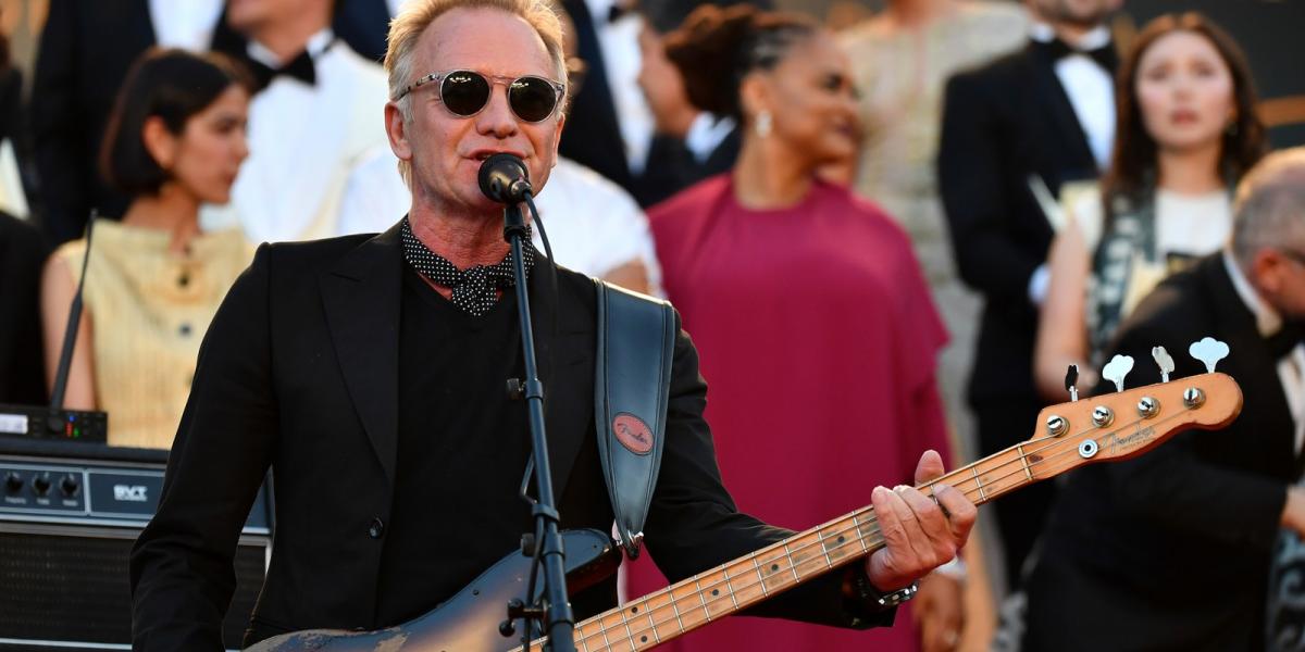 Sting Cannes-ban
Illusztráció: AFP