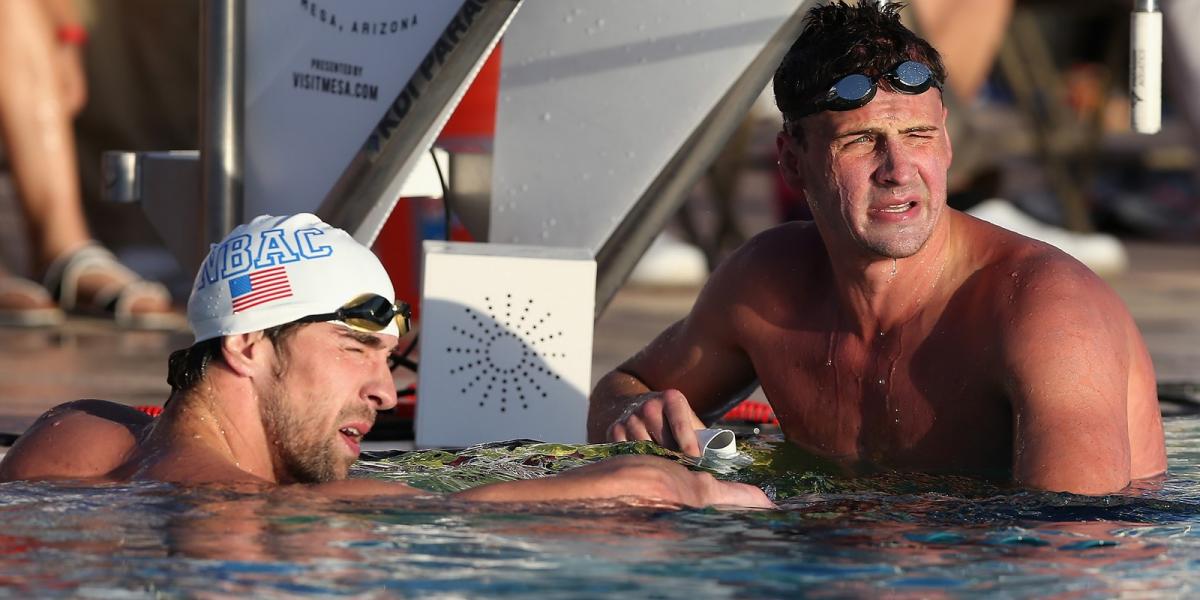 A nagy duó: Phelps és Lochte FOTÓ: EUROPRESS/GETTY IMAGES/CHRISTIAN PETERSEN