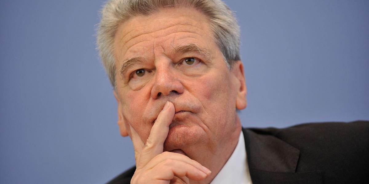 Joachim Gauck Fotó: Steffen Kugler / Getty Images