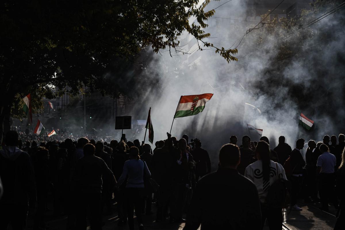 Magyar Péter ígérgetett, Orbán Viktor riogatott az 1956-os forradalom évfordulóján