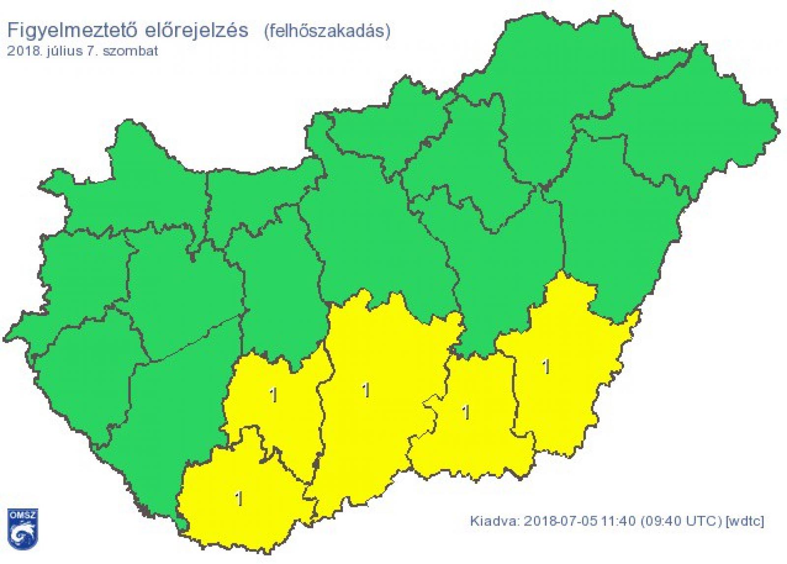 Forrás: OMSZ