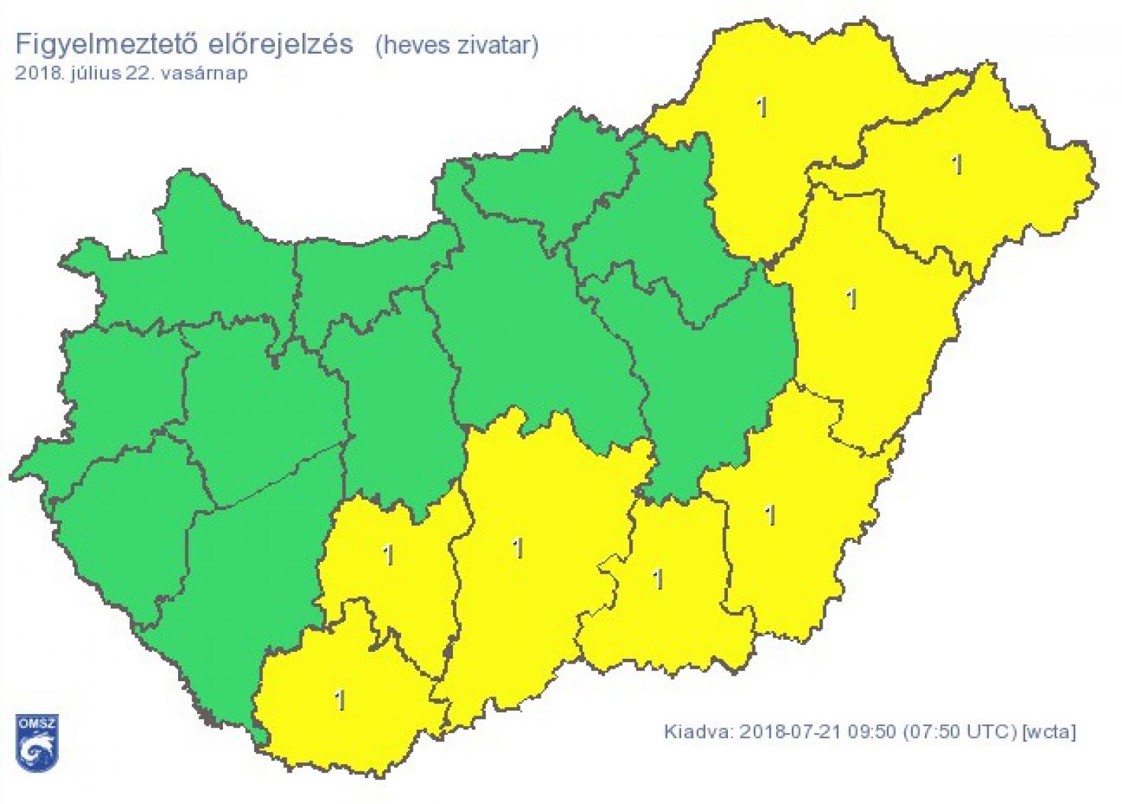 Forrás: OMSZ