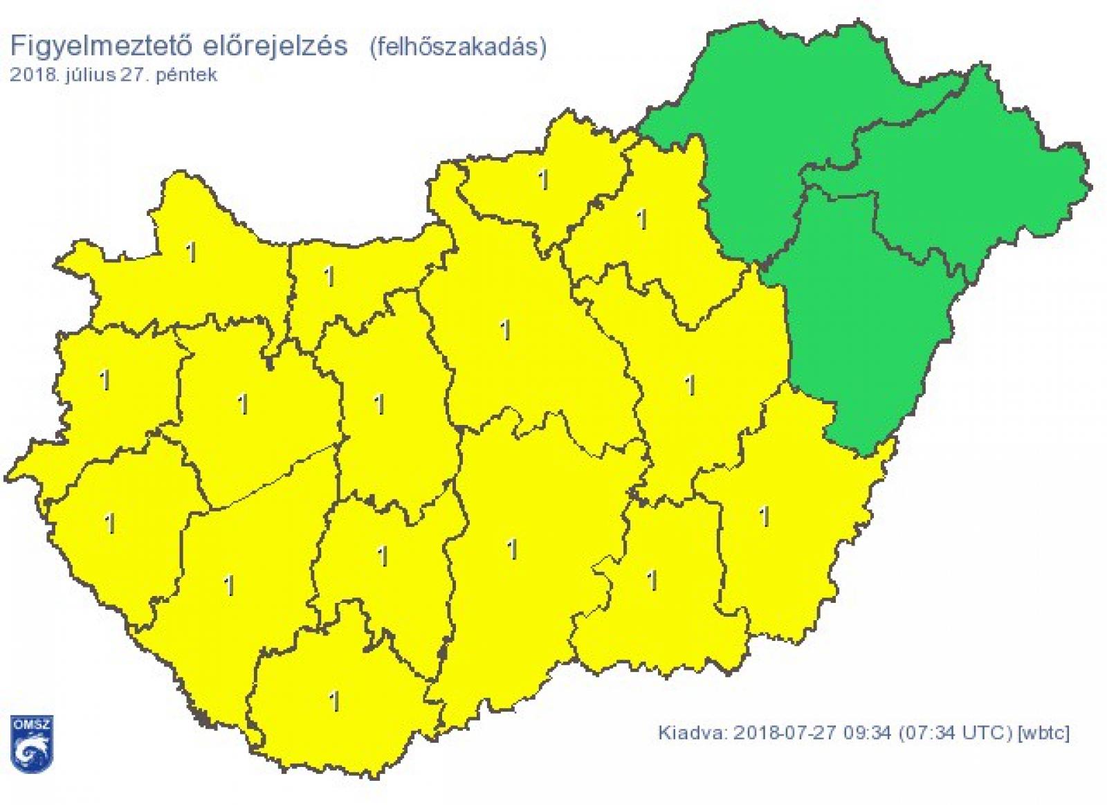 Forrás: OMSZ