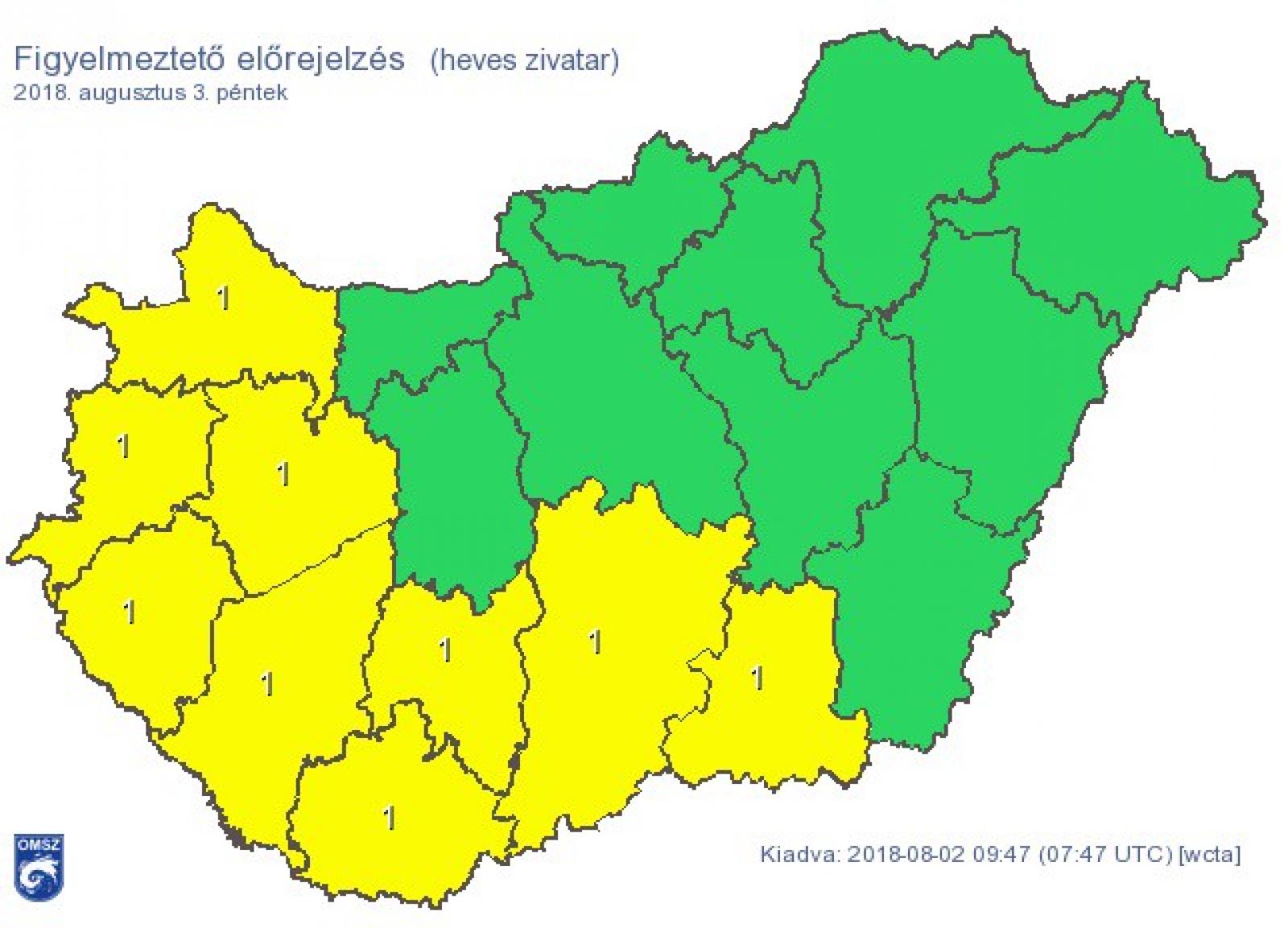 Forrás: OMSZ